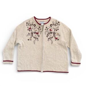 Vintage Croft & Barrow Cardinal Sweater